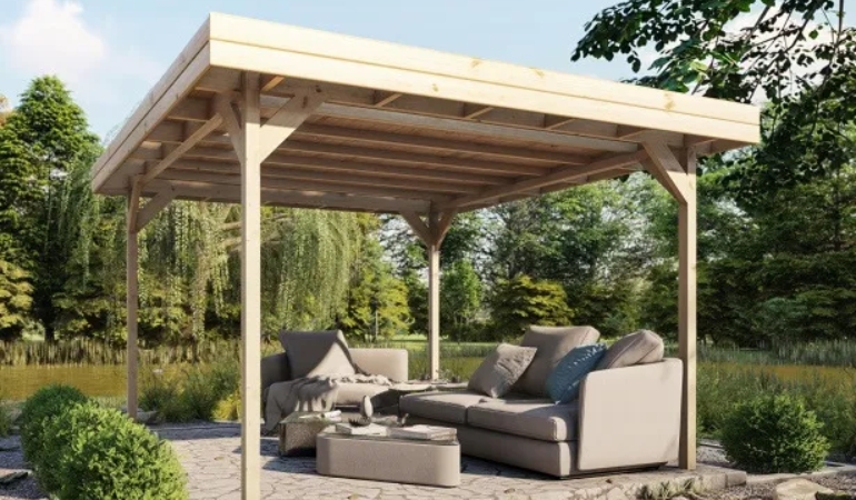 Wiata ogrodowa IRGA 350x350cm - Megiw