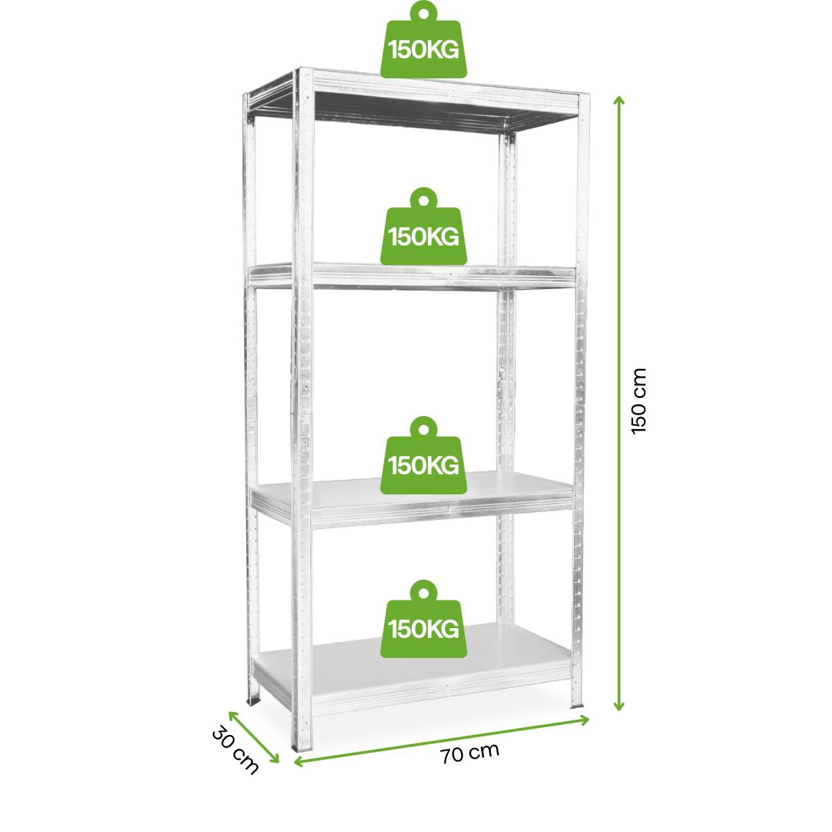 Wymiarowanie regału garażowego