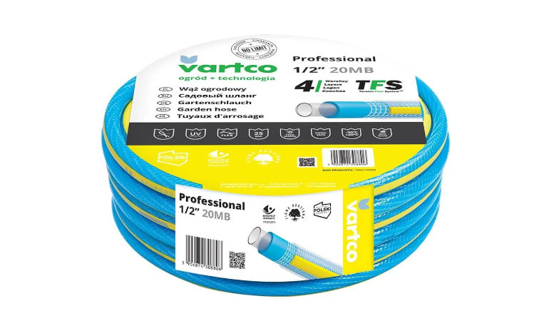 Wąż ogrodowy professional 1/2" 20mb - AGAPLAST