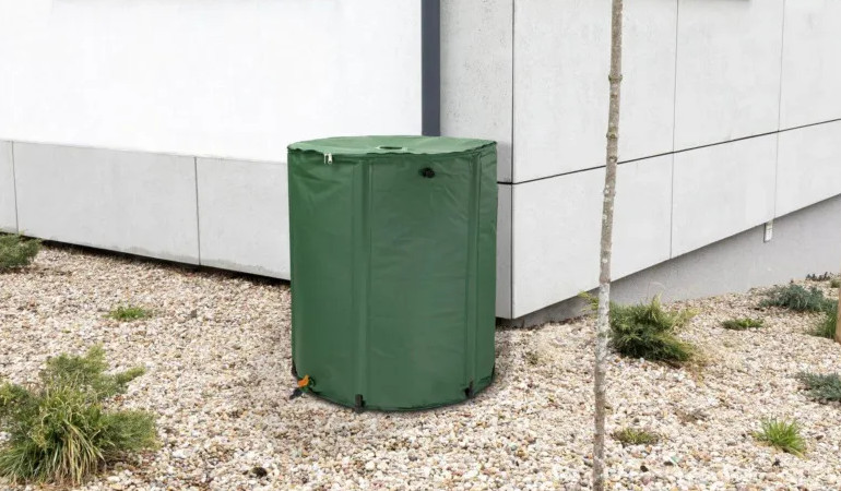 Zbiornik na deszcz&oacute;wkę 500L Dark Green - CULTIVO